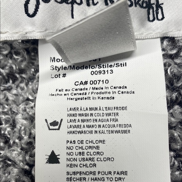 Joseph Ribkoff Vest Faux Leather Faux Sherpa Reptile Texture Shawl Collar Size 8 - Picture 6 of 11